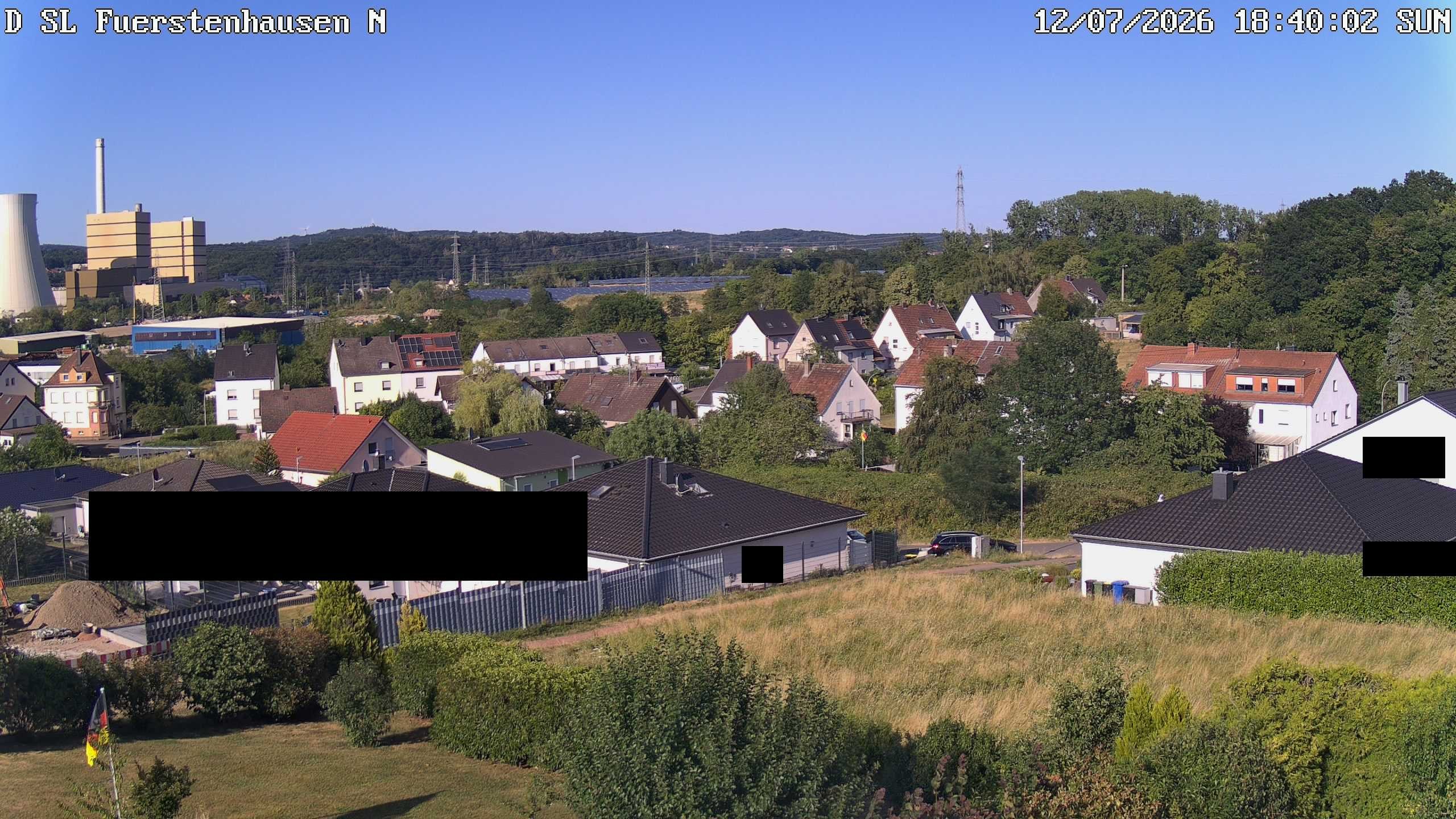 Archived image Webcam Fürstenhausen - Weather