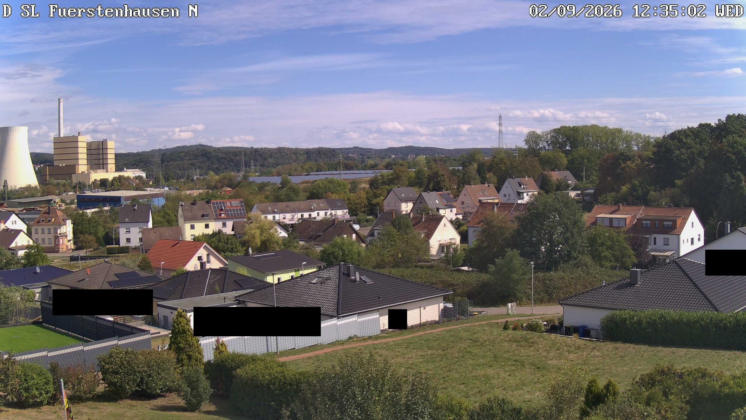 Archiv Foto Webcam Saarland Fürstenhausen Wettercam