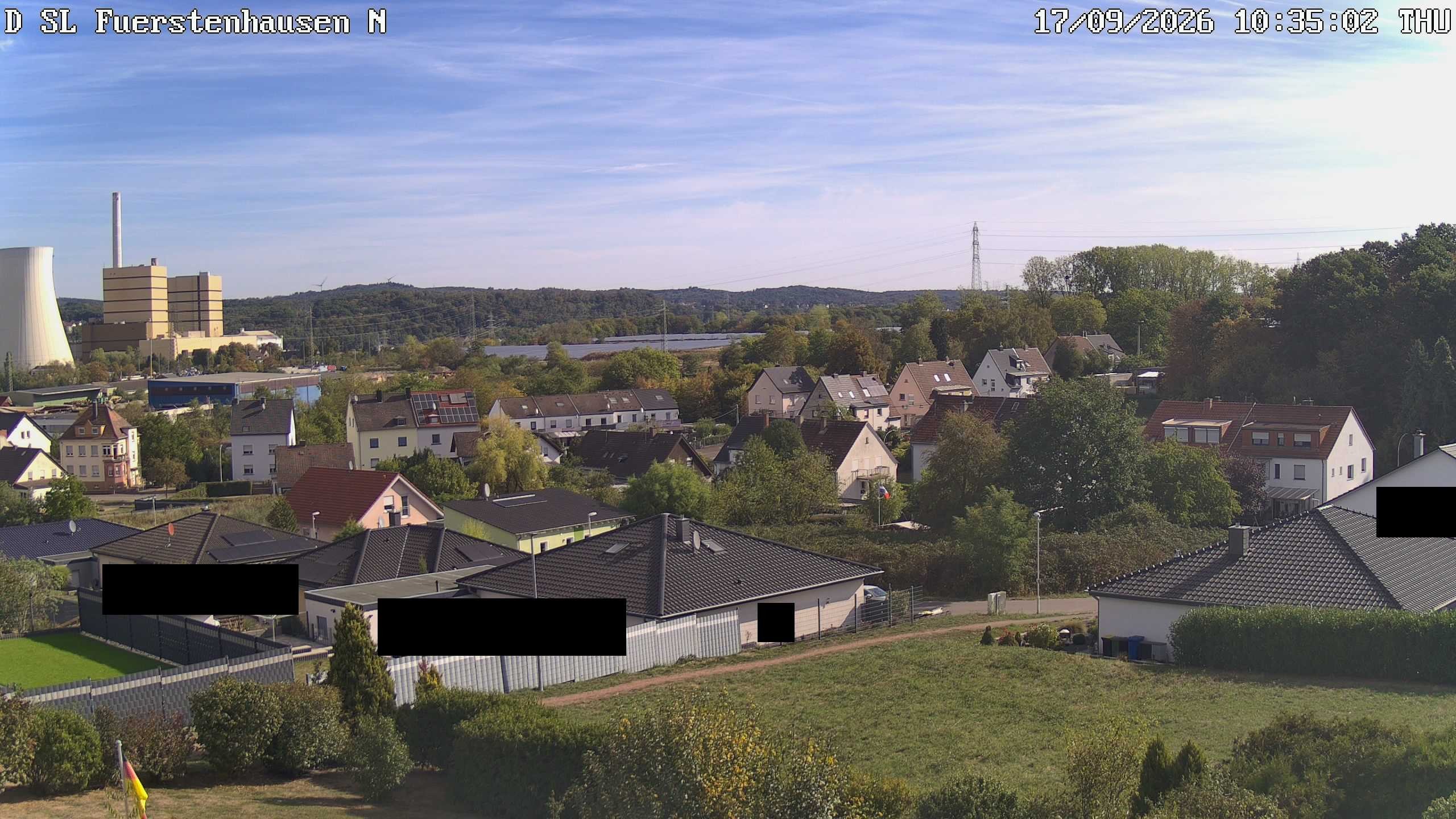 Archived image Webcam Fürstenhausen - Weather