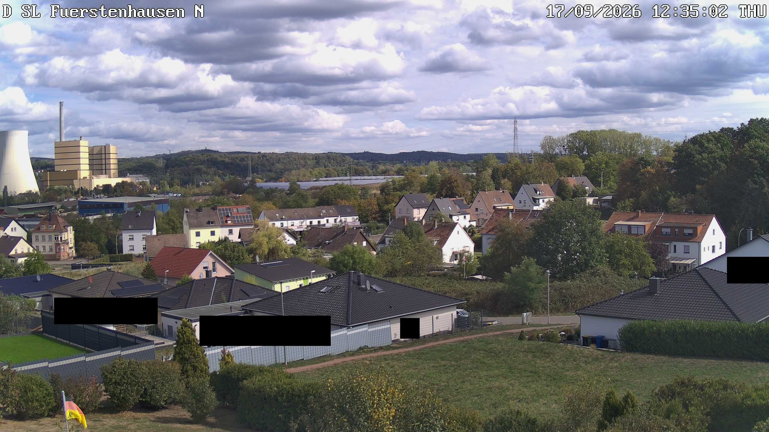 Archived image Webcam Fürstenhausen - Weather