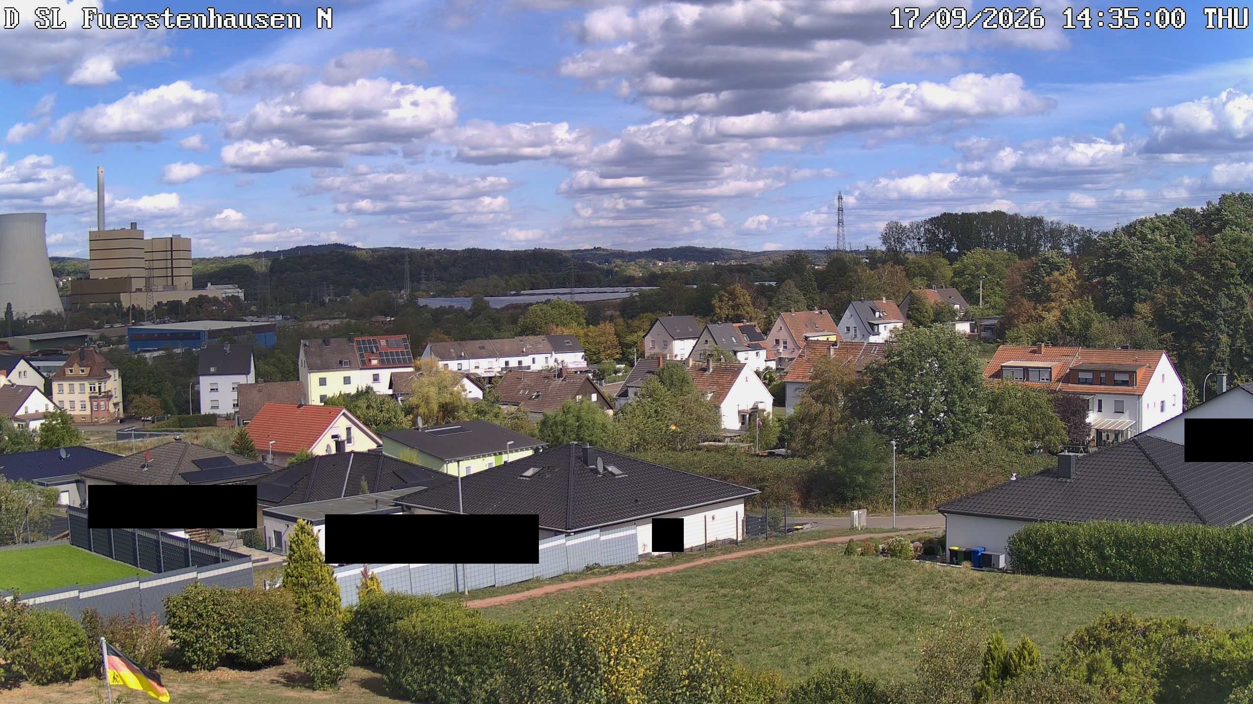 Archived image Webcam Fürstenhausen - Weather