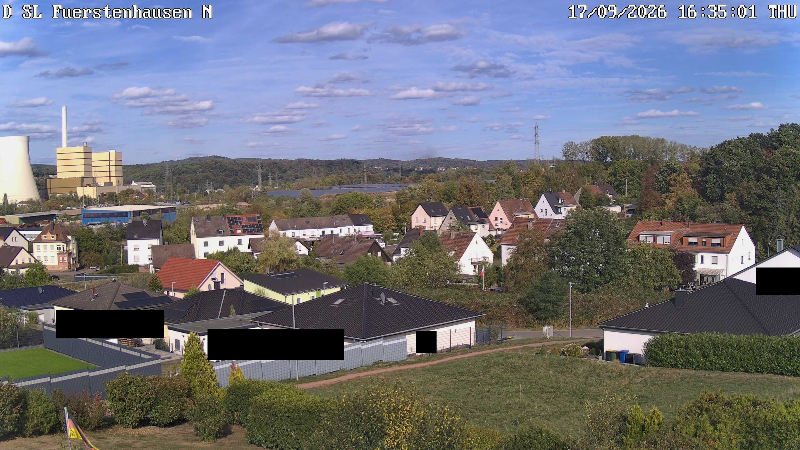 Archived image Webcam Fürstenhausen - Weather