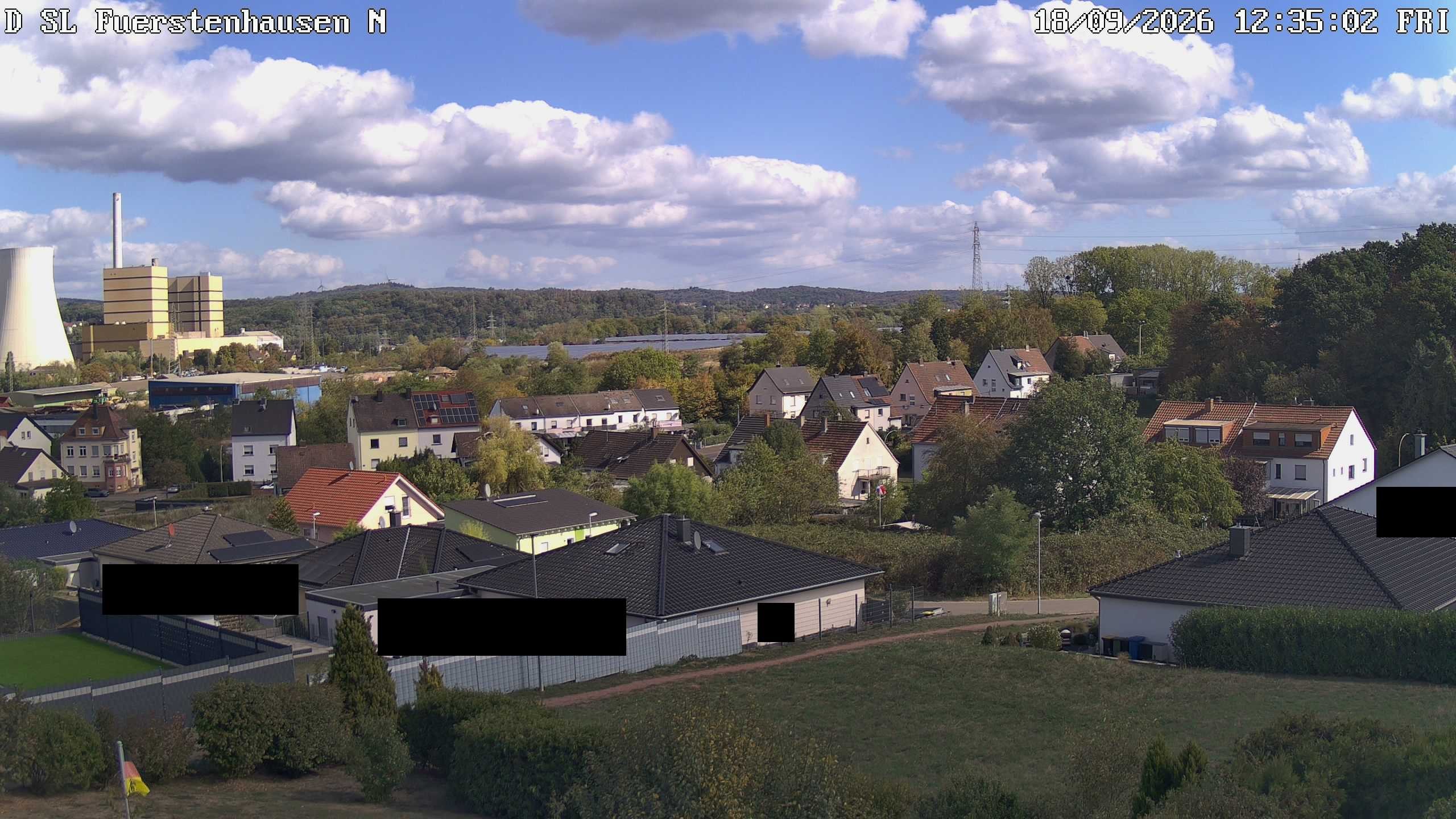 Archiv Foto Webcam Saarland Fürstenhausen Wettercam