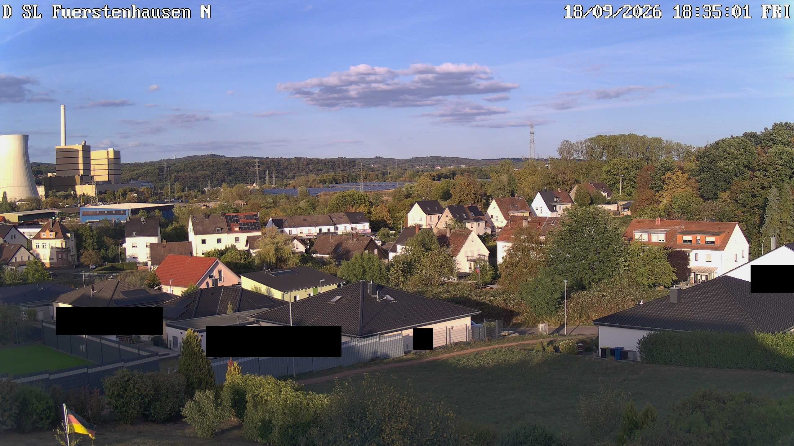 Archiv Foto Webcam Saarland Fürstenhausen Wettercam