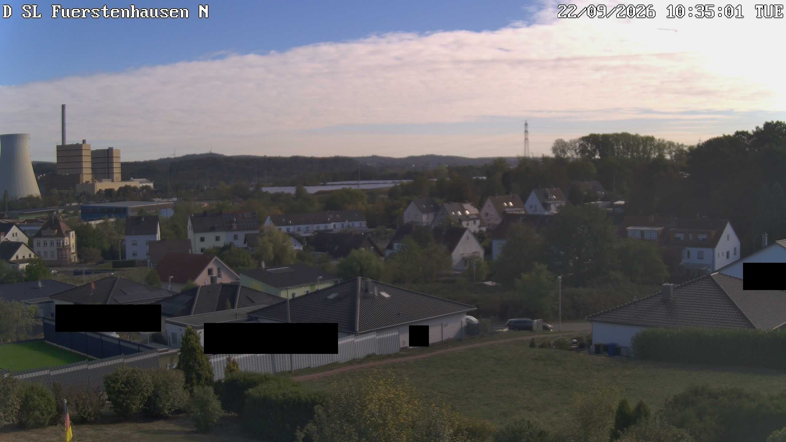 Archived image Webcam Fürstenhausen - Weather