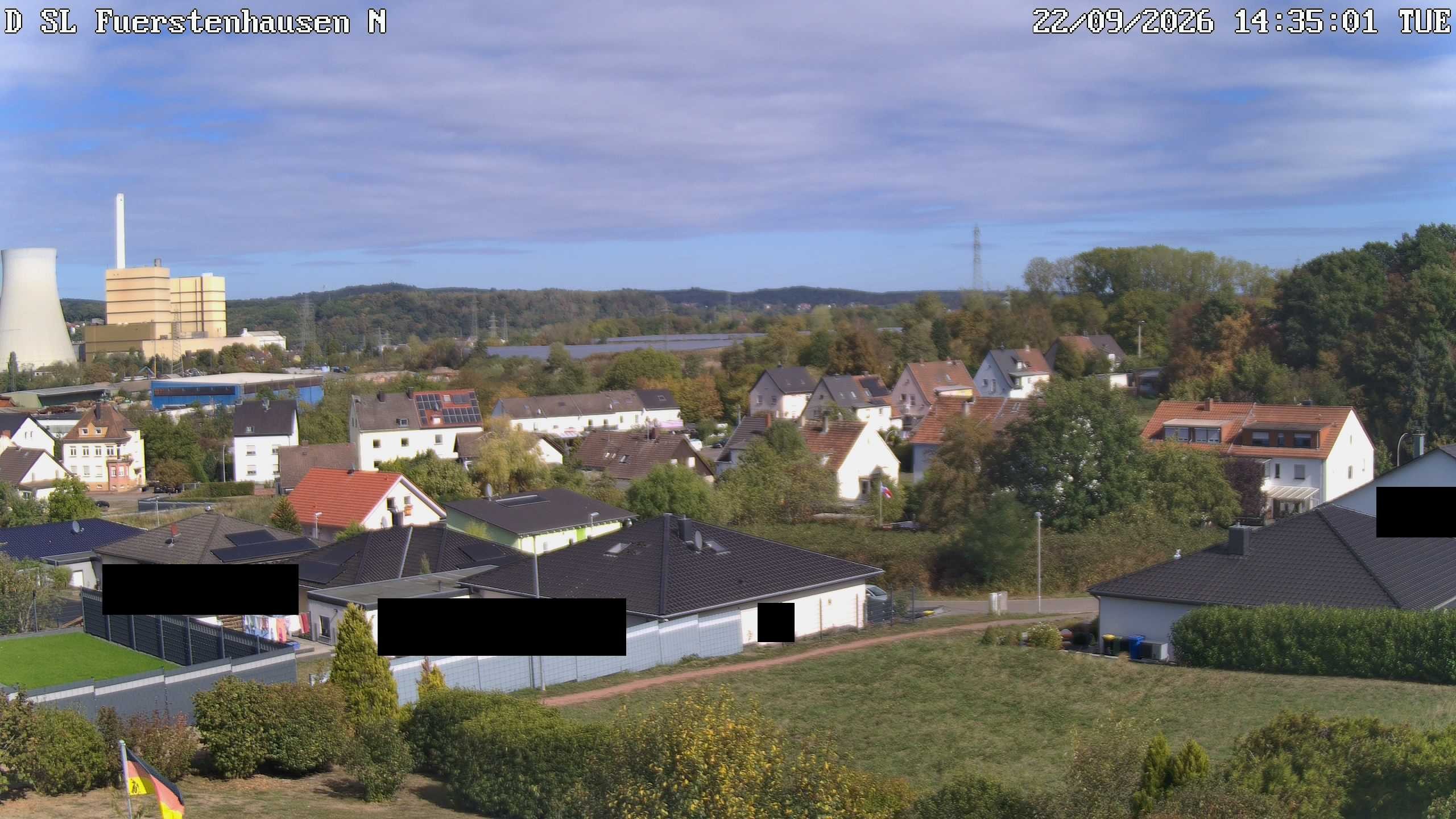 Archived image Webcam Fürstenhausen - Weather