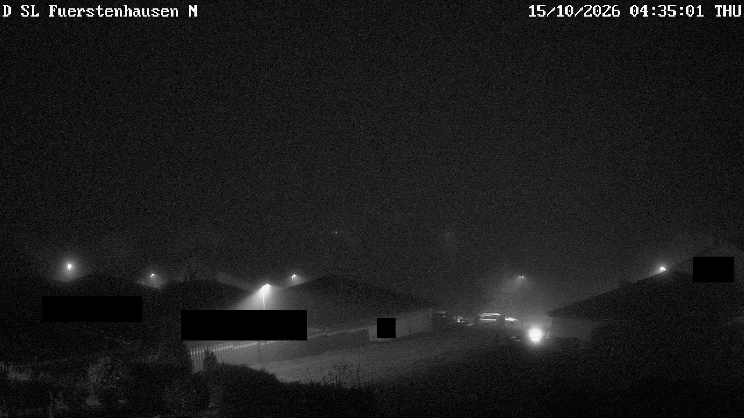Archived image Webcam Fürstenhausen - Weather