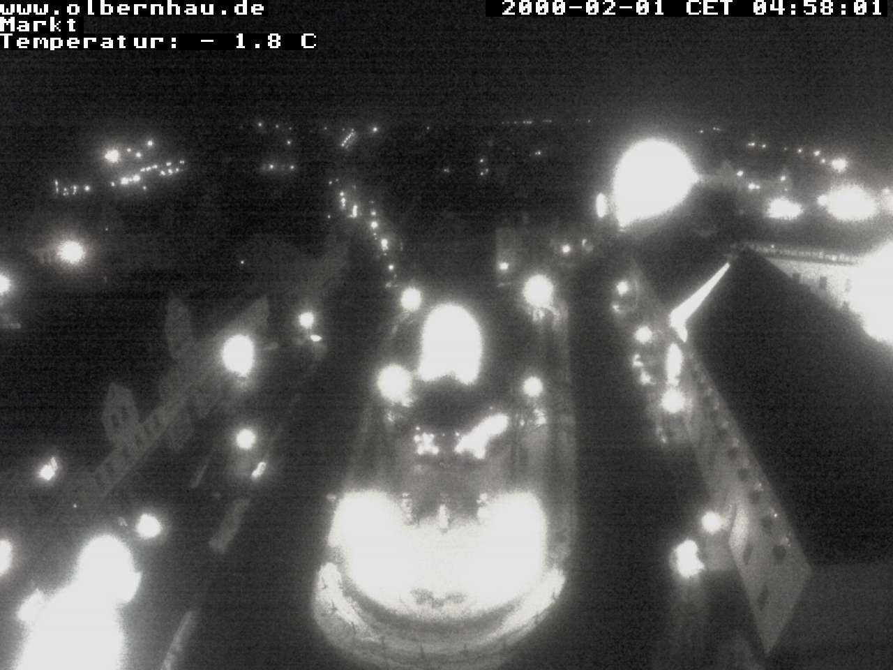 Archiv Foto Webcam Stadtkirche Olbernhau