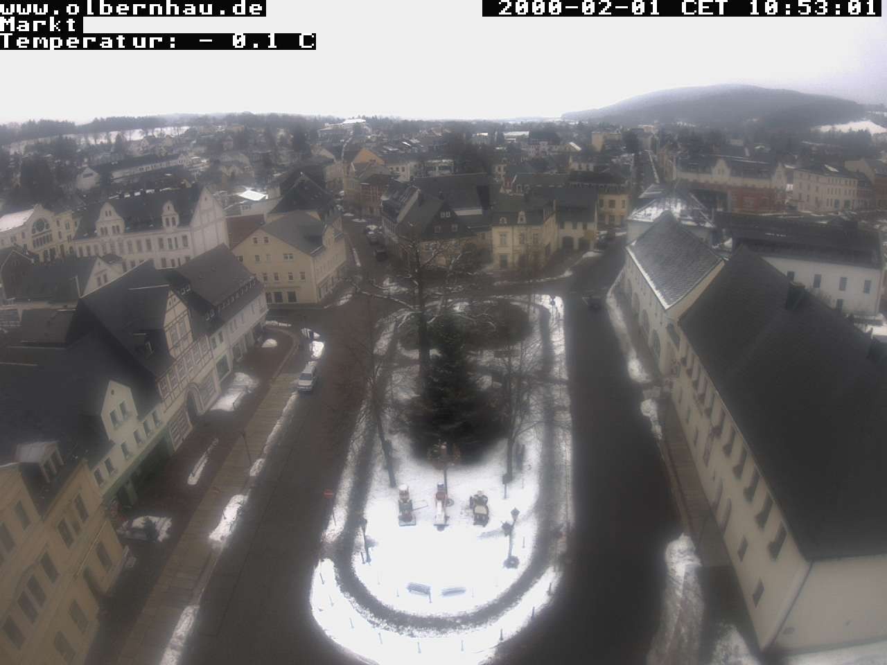 Archiv Foto Webcam Stadtkirche Olbernhau