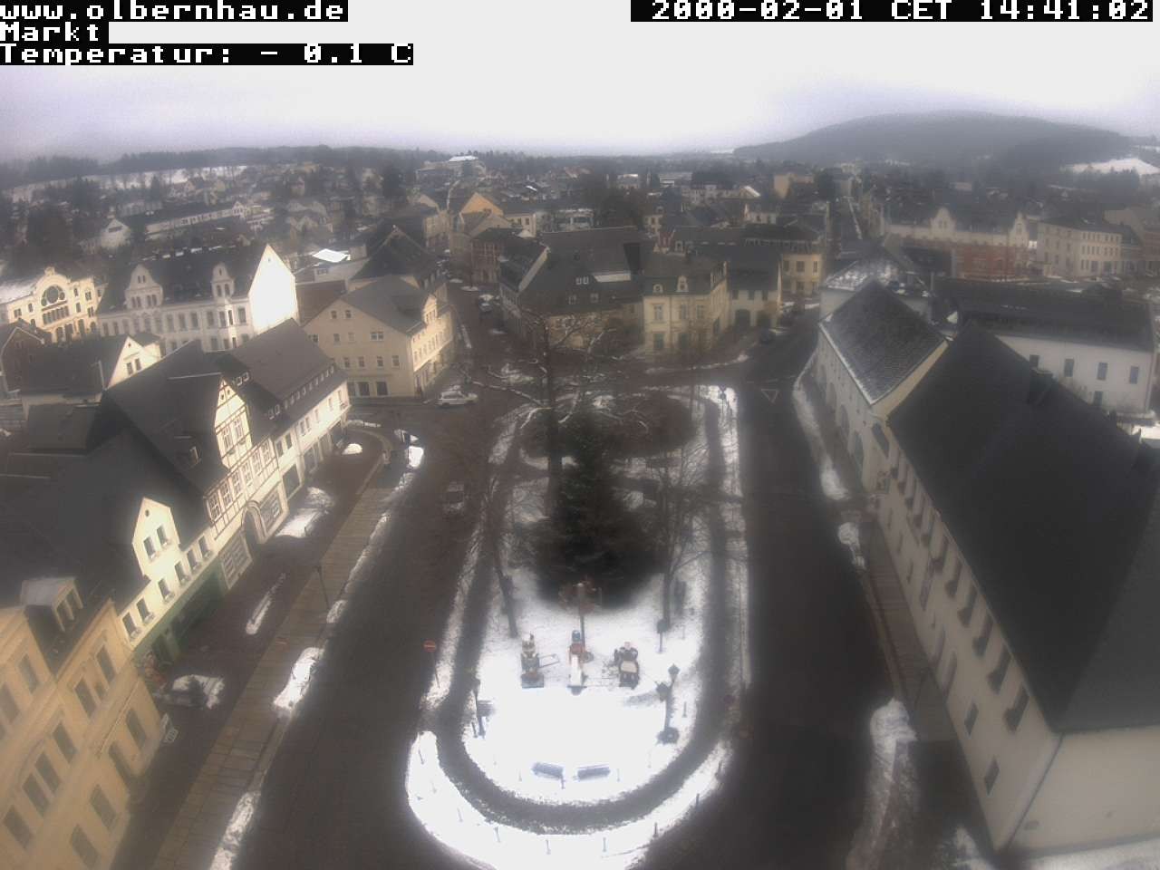 Archiv Foto Webcam Stadtkirche Olbernhau