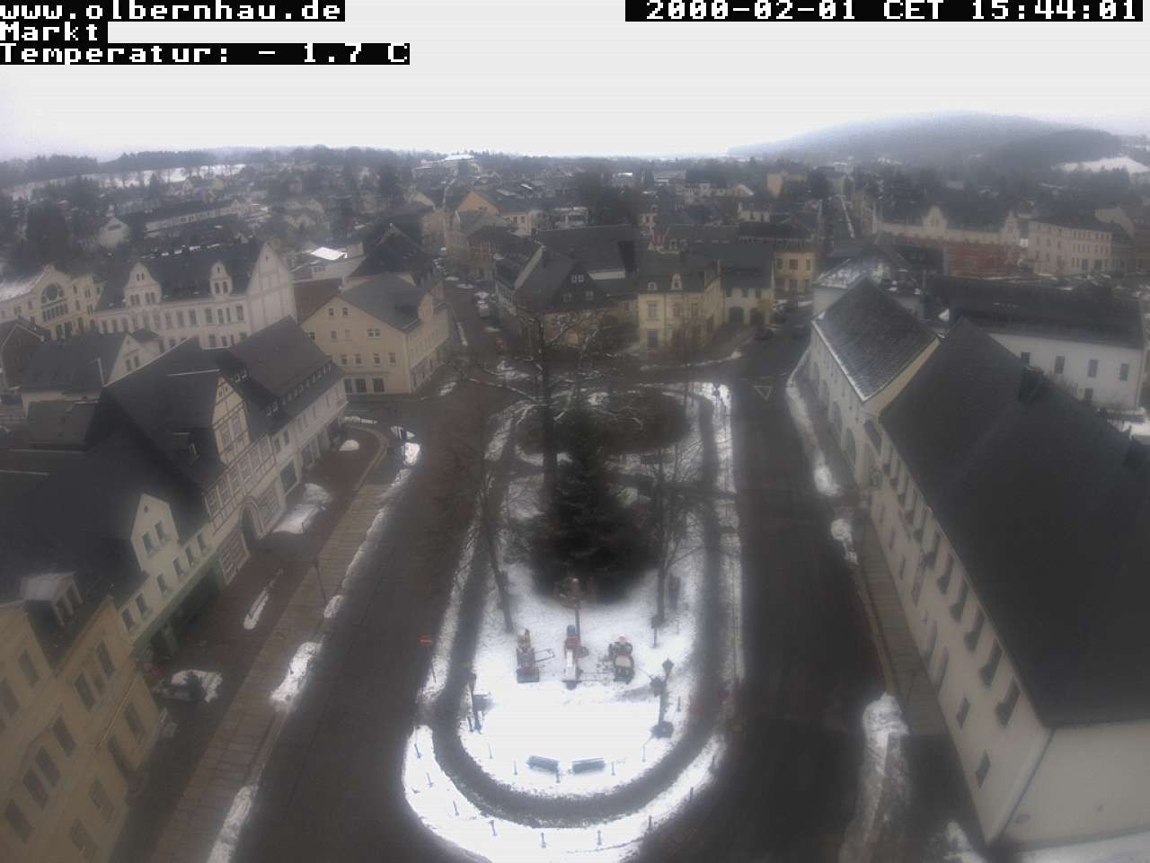 Archiv Foto Webcam Stadtkirche Olbernhau