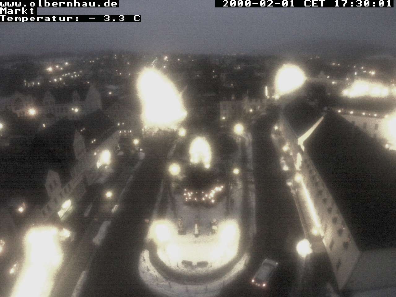 Archiv Foto Webcam Stadtkirche Olbernhau