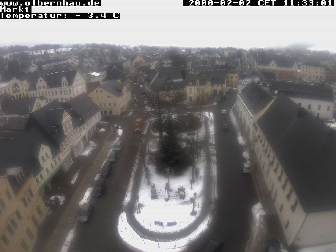 Archiv Foto Webcam Stadtkirche Olbernhau