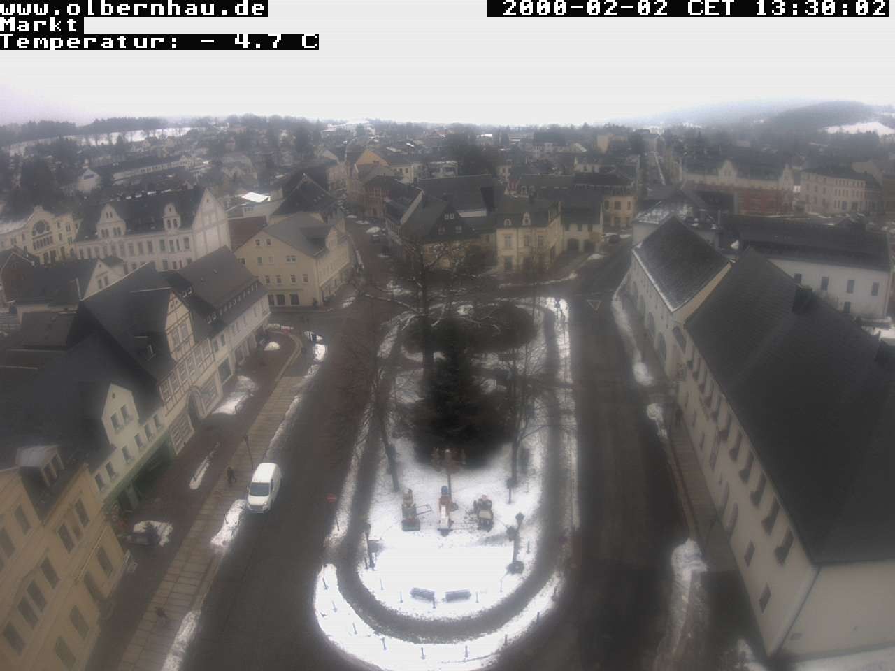 Archiv Foto Webcam Stadtkirche Olbernhau