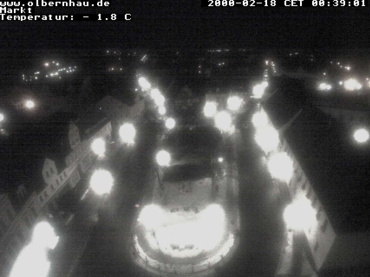 Archiv Foto Webcam Stadtkirche Olbernhau