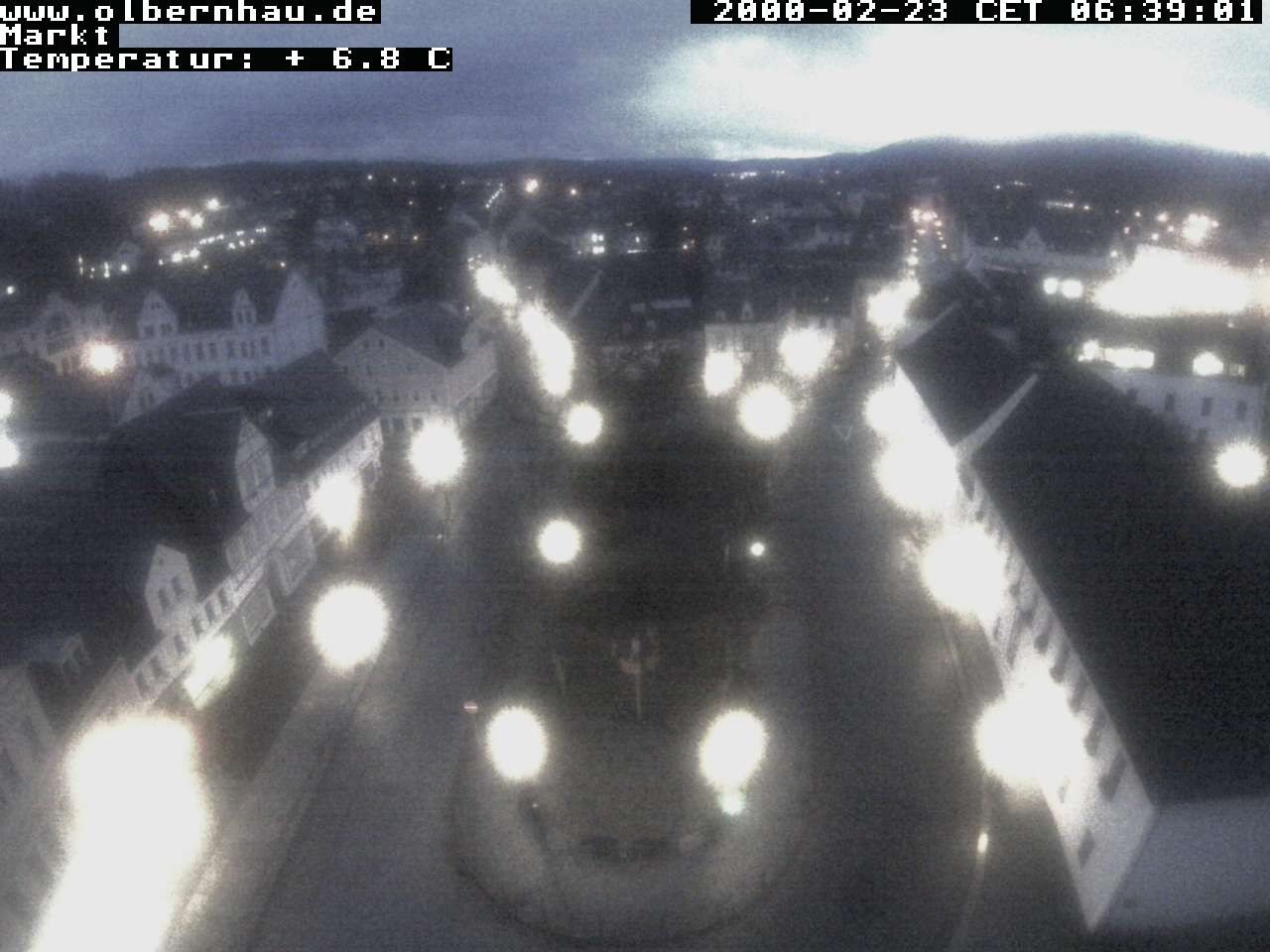 Archiv Foto Webcam Stadtkirche Olbernhau