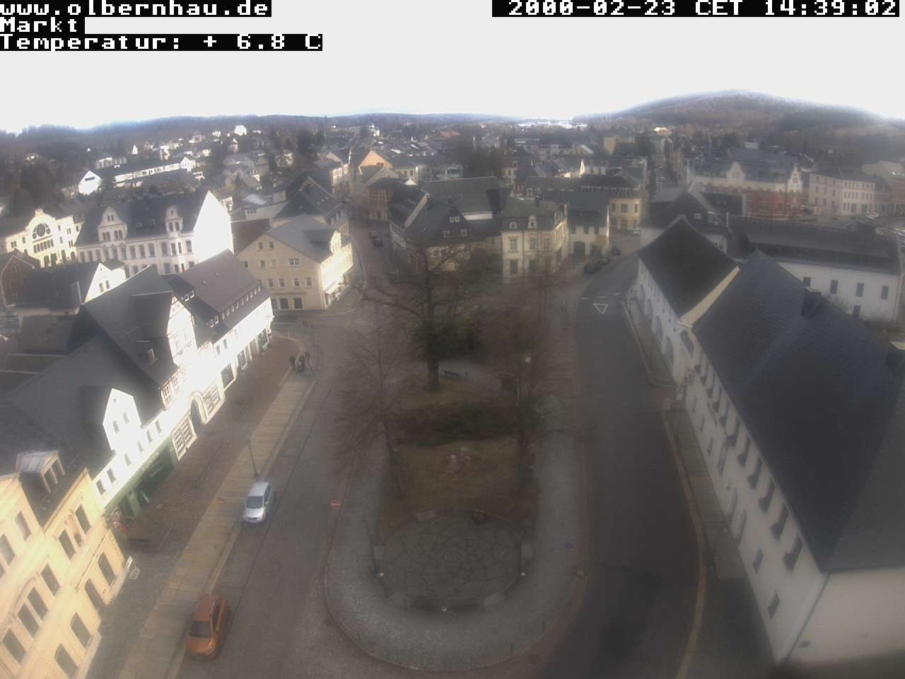 Archiv Foto Webcam Stadtkirche Olbernhau