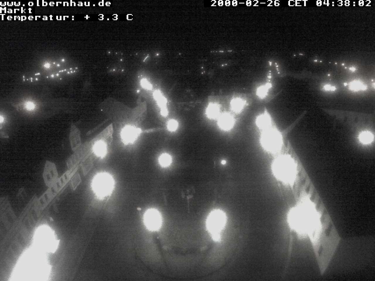 Archived image Webcam Olbernhau - City Church