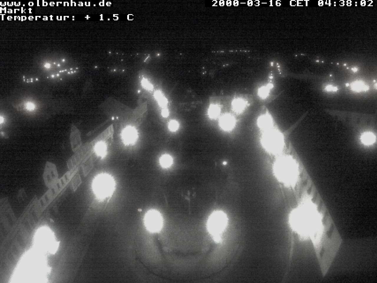 Archiv Foto Webcam Stadtkirche Olbernhau