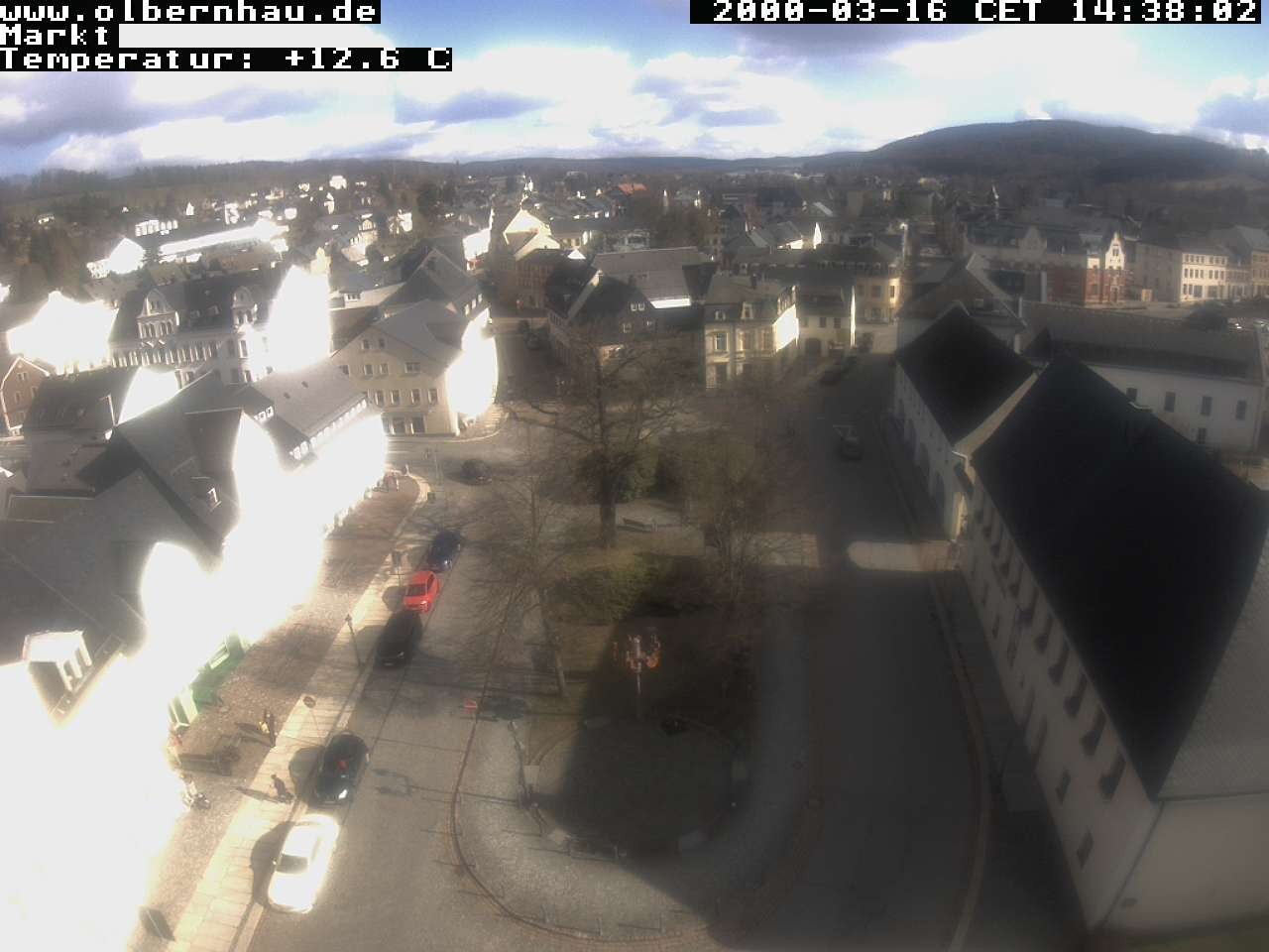 Archiv Foto Webcam Stadtkirche Olbernhau