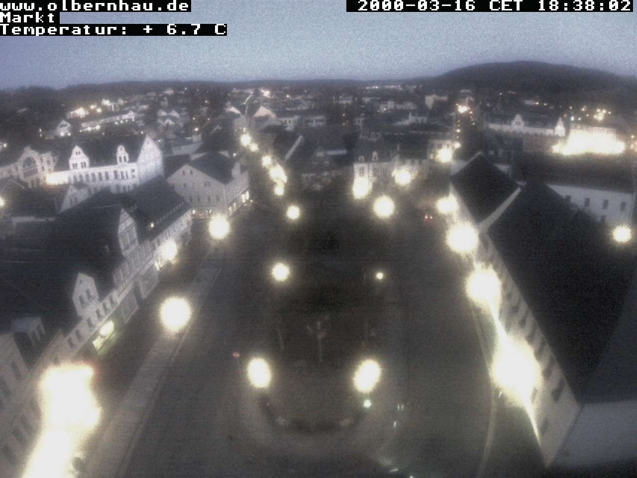 Archiv Foto Webcam Stadtkirche Olbernhau