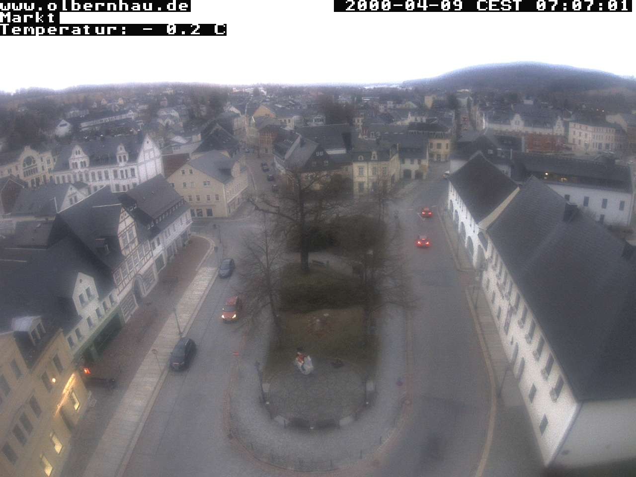 Archiv Foto Webcam Stadtkirche Olbernhau
