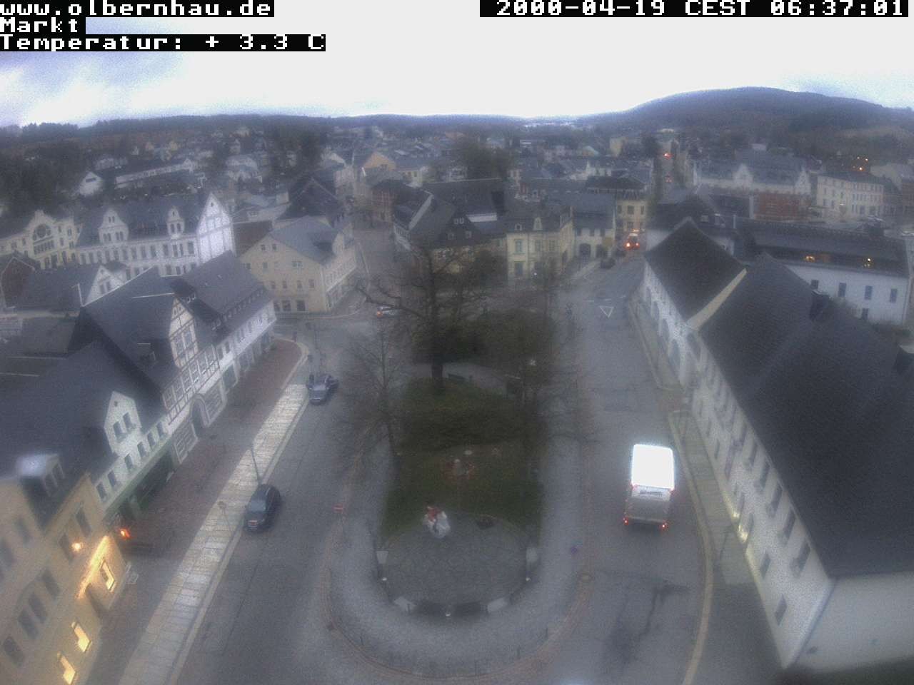Archiv Foto Webcam Stadtkirche Olbernhau