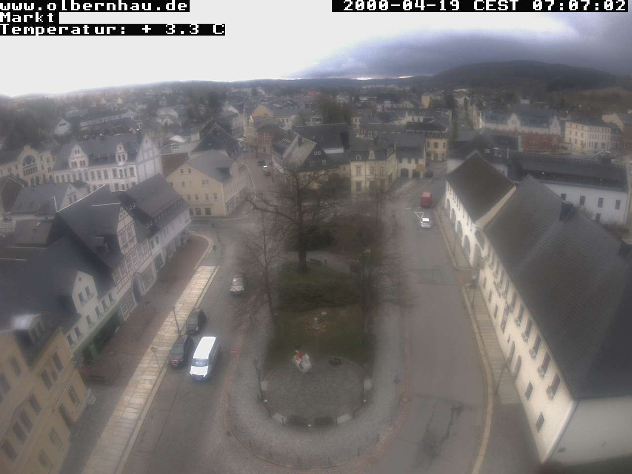Archiv Foto Webcam Stadtkirche Olbernhau