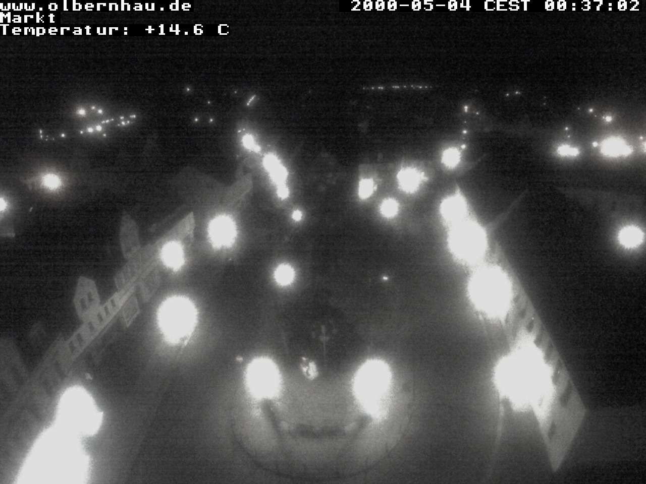 Archived image Webcam Olbernhau - City Church