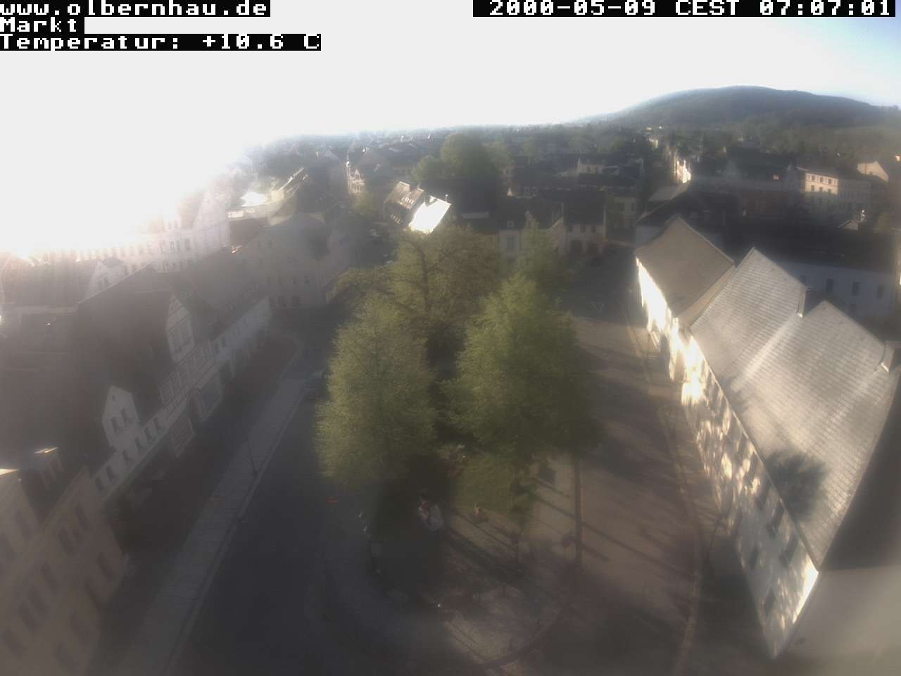 Archiv Foto Webcam Stadtkirche Olbernhau