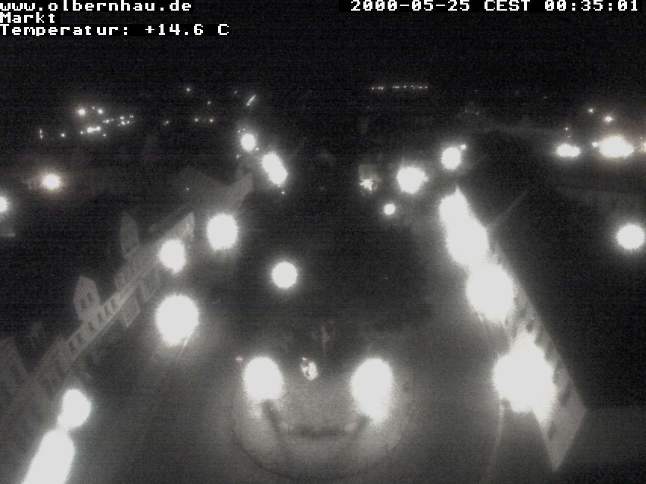 Archived image Webcam Olbernhau - City Church