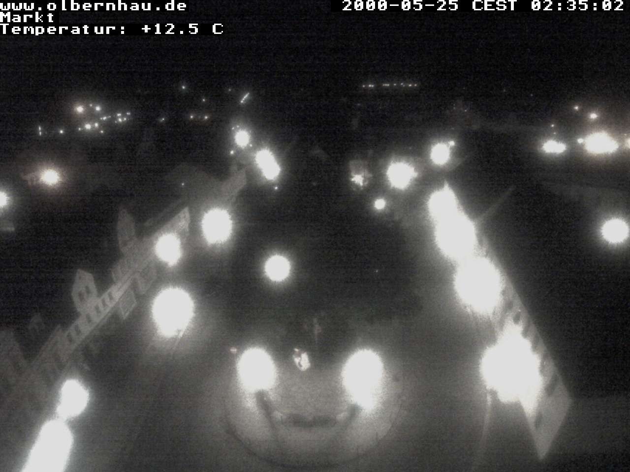 Archived image Webcam Olbernhau - City Church