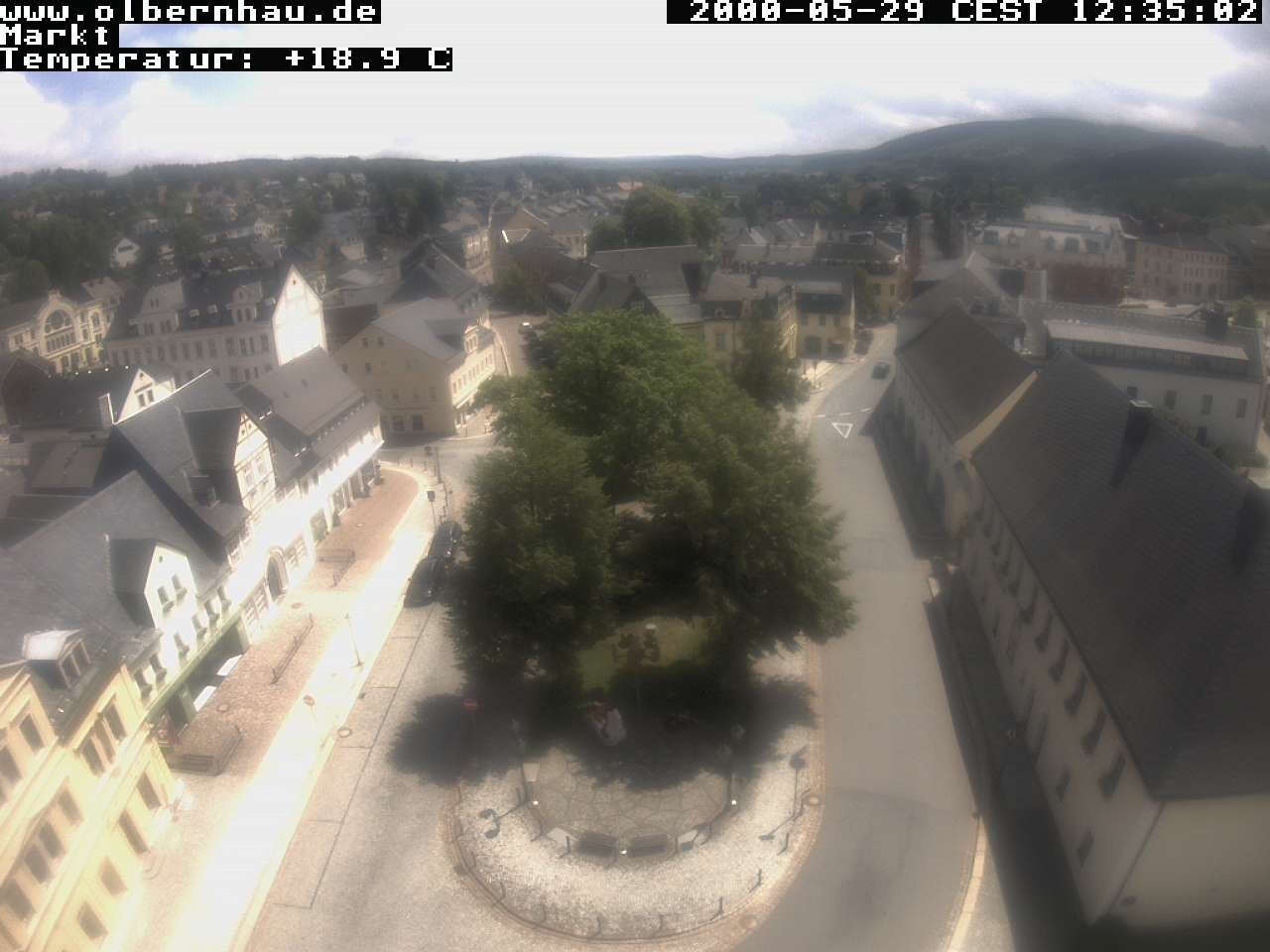 Archiv Foto Webcam Stadtkirche Olbernhau