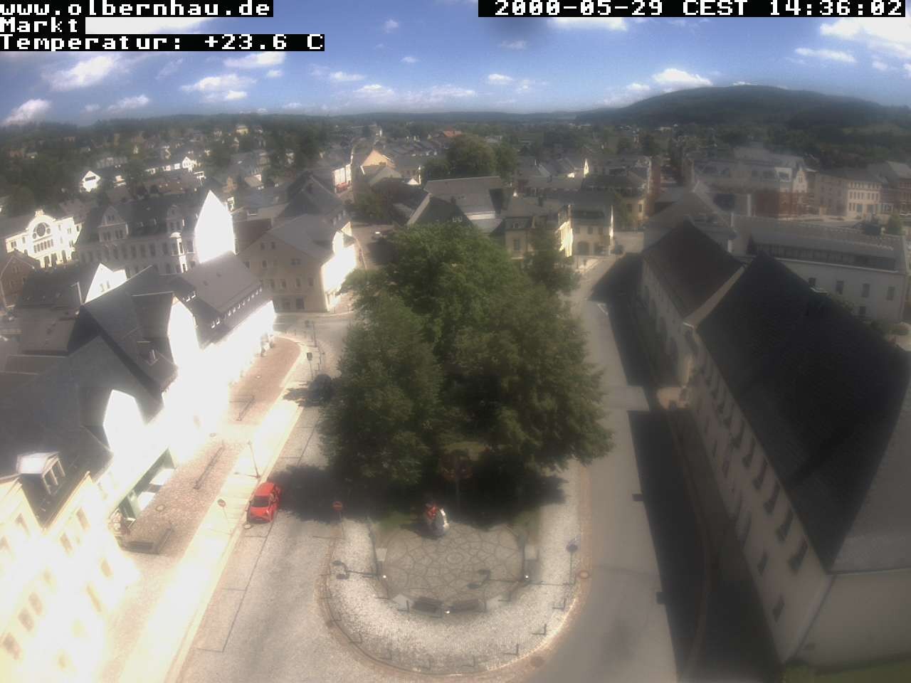 Archiv Foto Webcam Stadtkirche Olbernhau