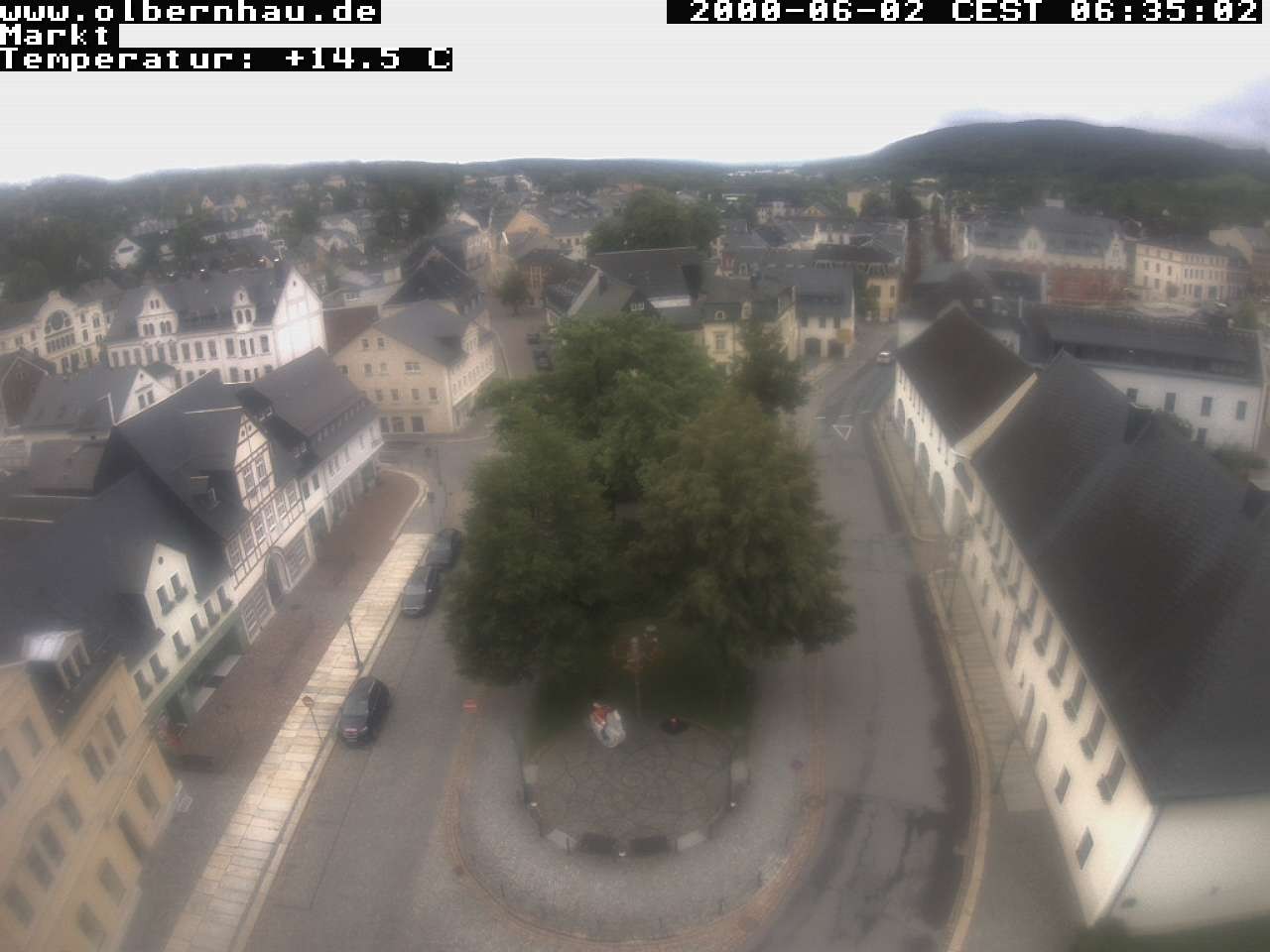 Archiv Foto Webcam Stadtkirche Olbernhau