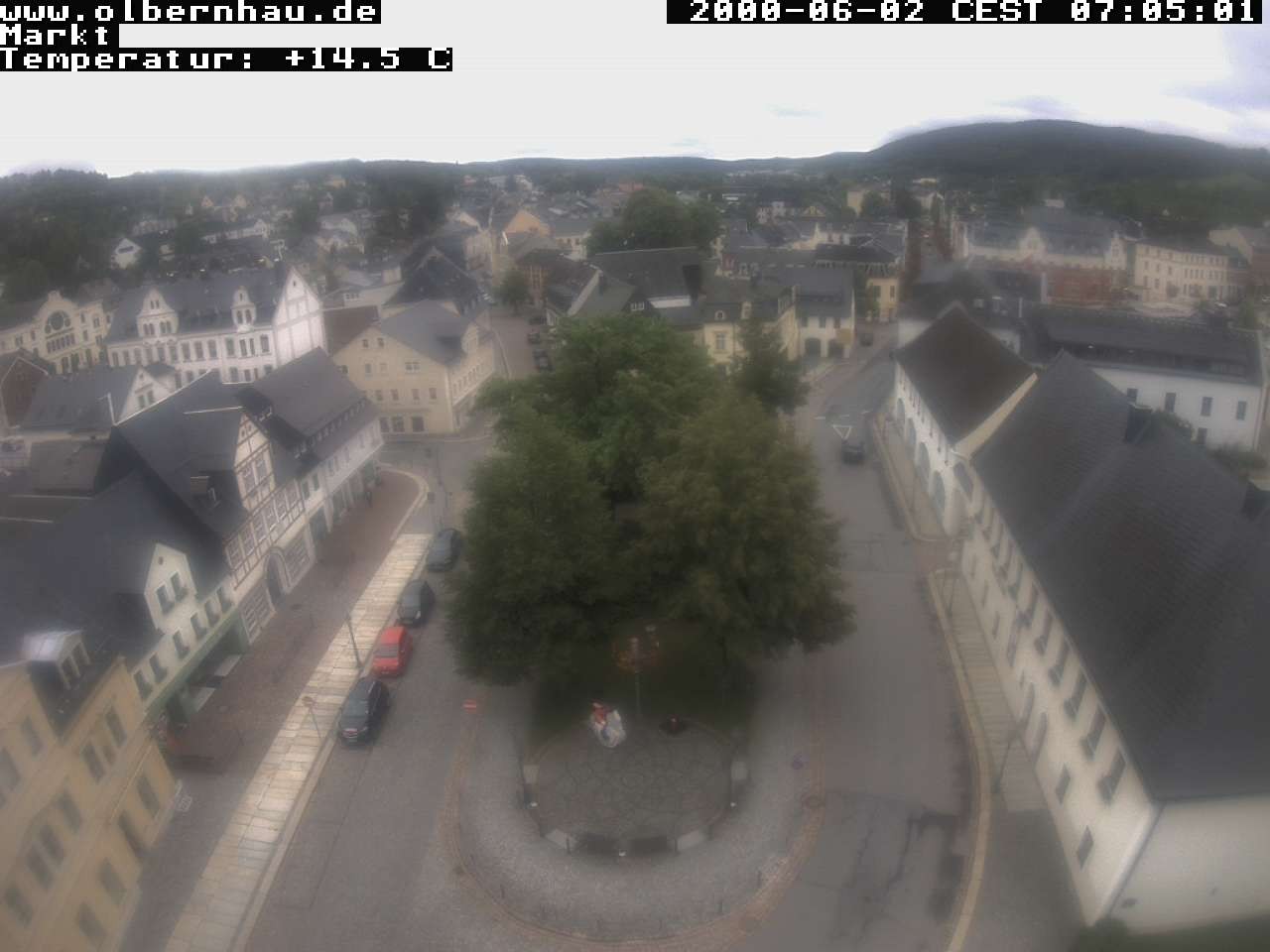 Archiv Foto Webcam Stadtkirche Olbernhau