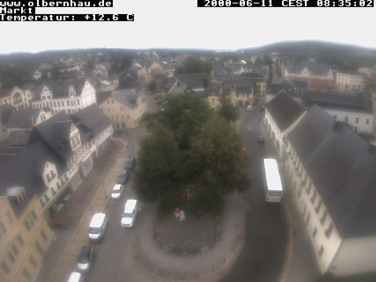 Archiv Foto Webcam Stadtkirche Olbernhau