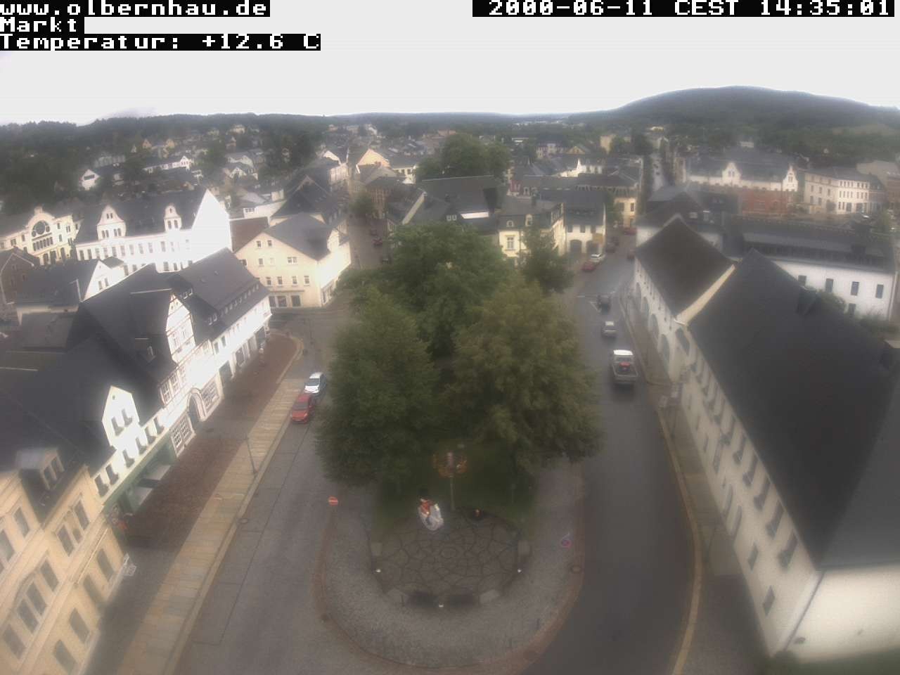 Archiv Foto Webcam Stadtkirche Olbernhau