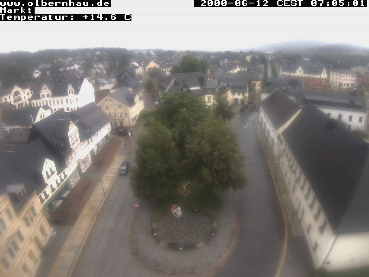 Archiv Foto Webcam Stadtkirche Olbernhau