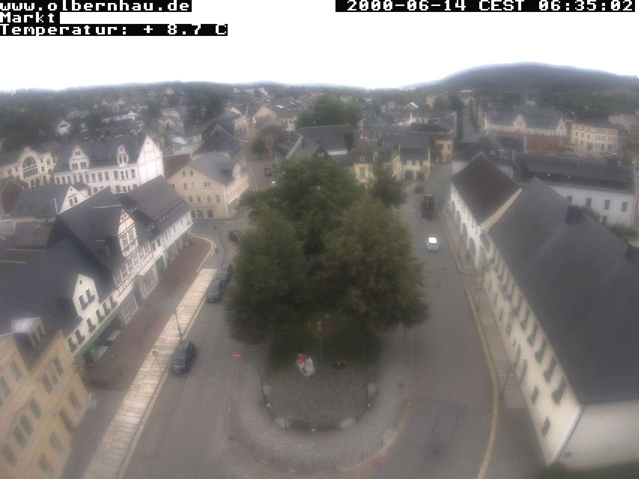 Archiv Foto Webcam Stadtkirche Olbernhau