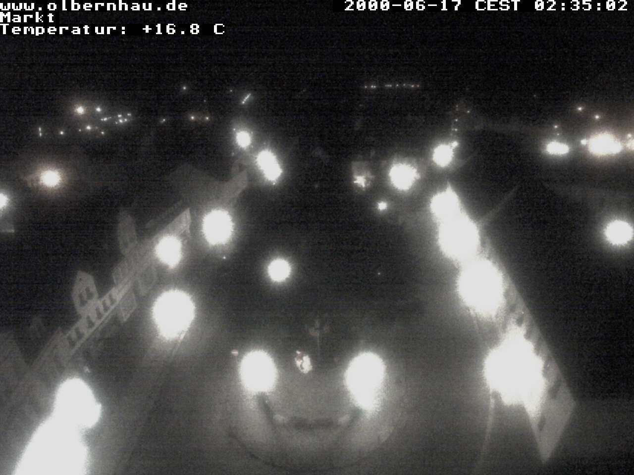 Archived image Webcam Olbernhau - City Church