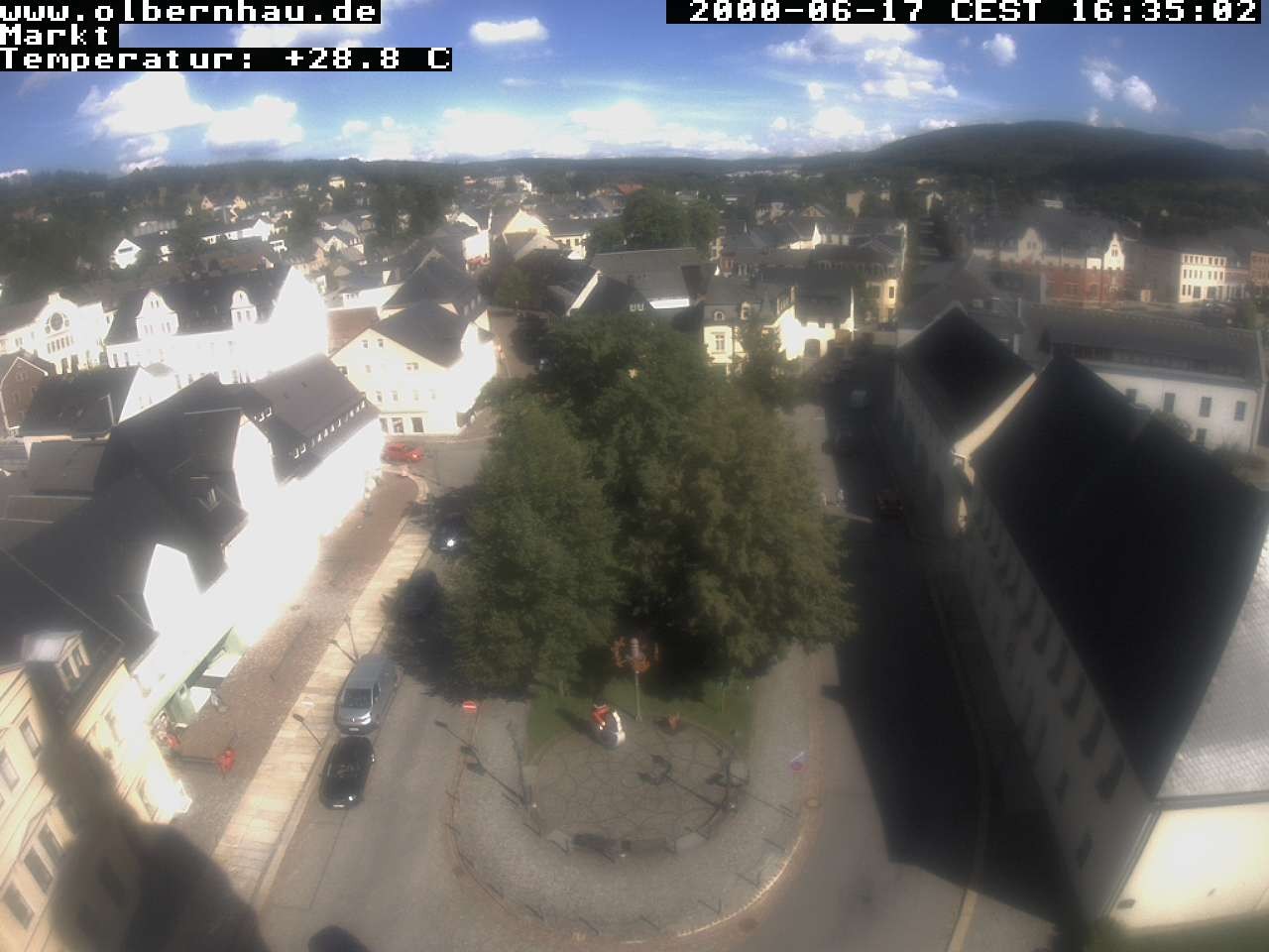 Archiv Foto Webcam Stadtkirche Olbernhau