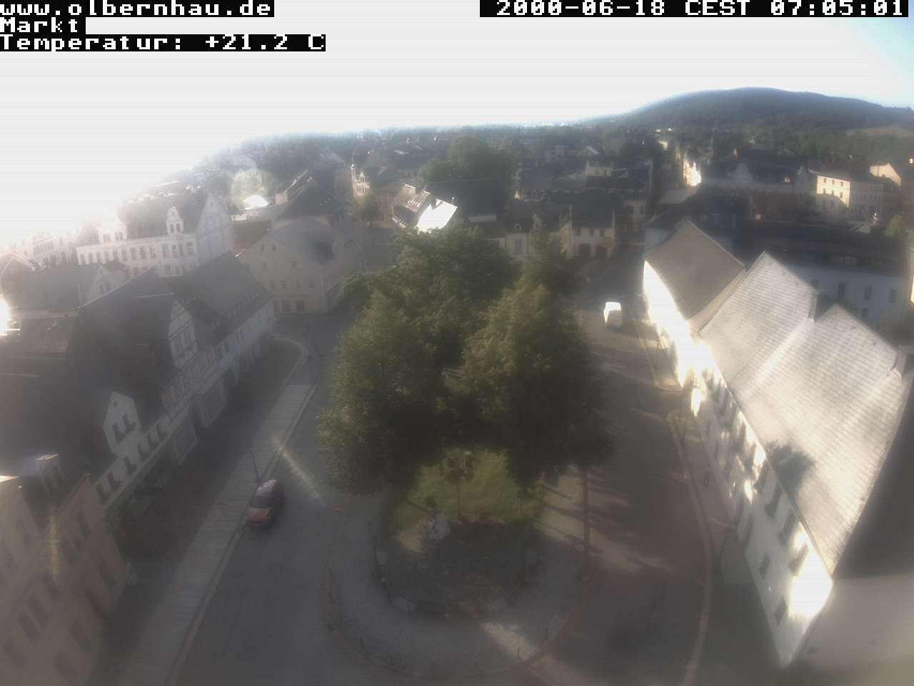 Archiv Foto Webcam Stadtkirche Olbernhau