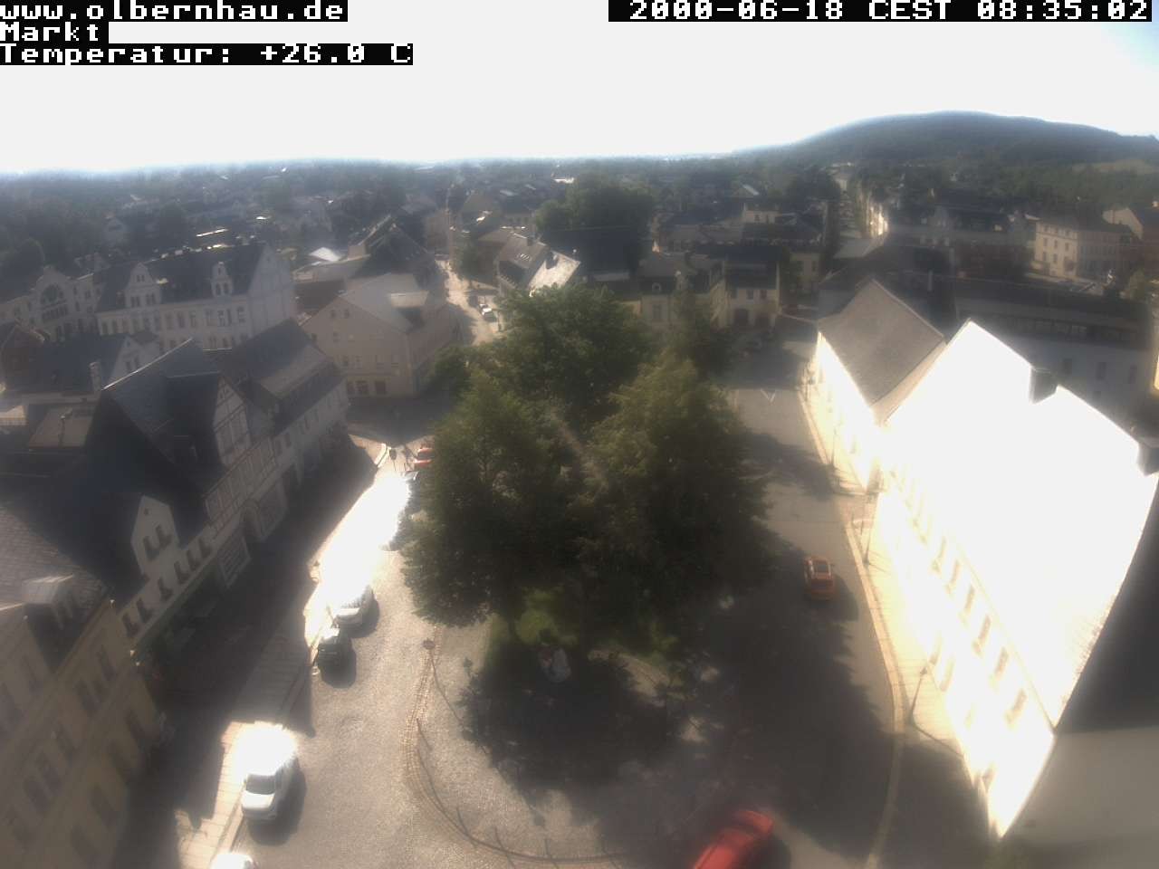 Archiv Foto Webcam Stadtkirche Olbernhau