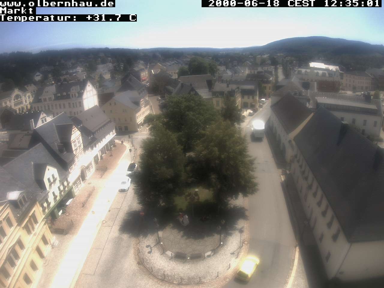 Archiv Foto Webcam Stadtkirche Olbernhau