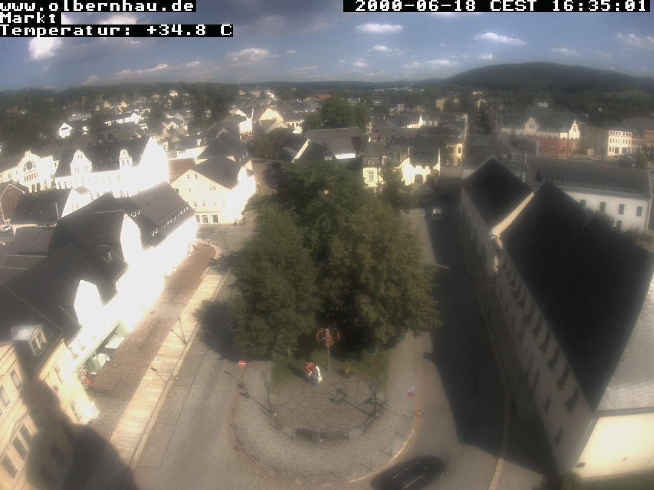 Archiv Foto Webcam Stadtkirche Olbernhau