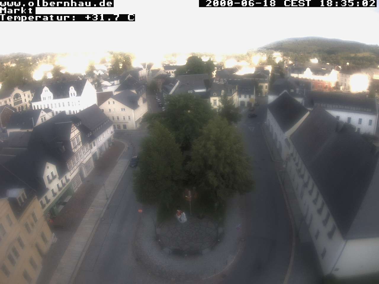 Archiv Foto Webcam Stadtkirche Olbernhau