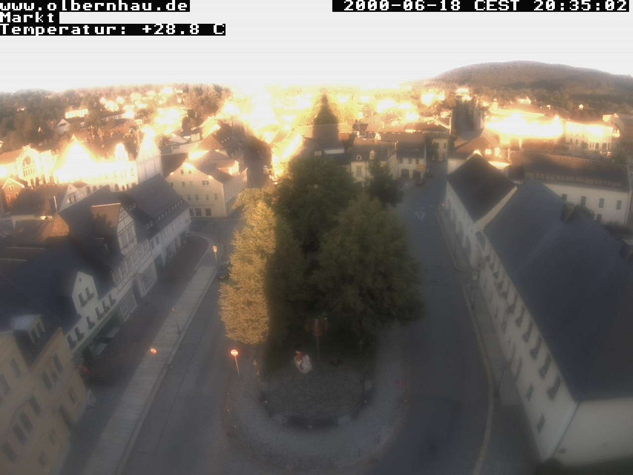Archiv Foto Webcam Stadtkirche Olbernhau