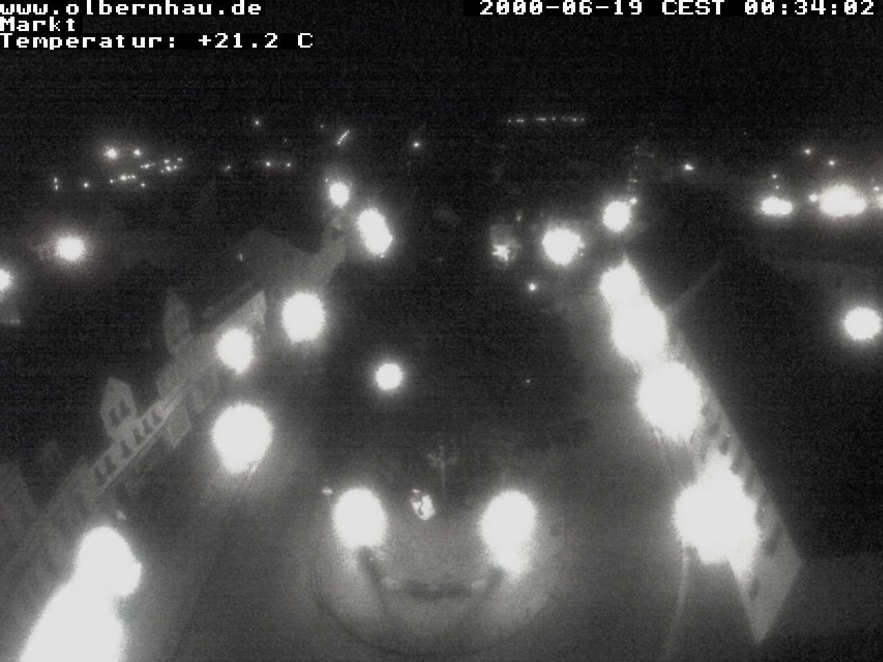Archived image Webcam Olbernhau - City Church