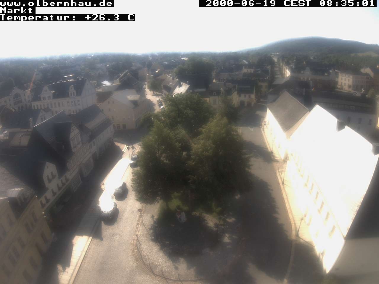 Archiv Foto Webcam Stadtkirche Olbernhau